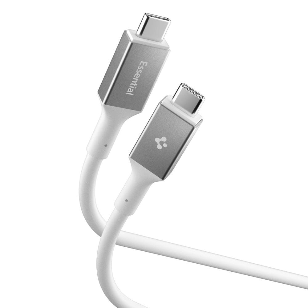 Spigen EB24012CC USB-C-kabel 240 W, 120 cm – vit