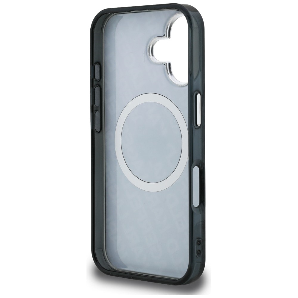 Karl Lagerfeld IML Choupette-logo MagSafe-etui til iPhone 16 – Sort