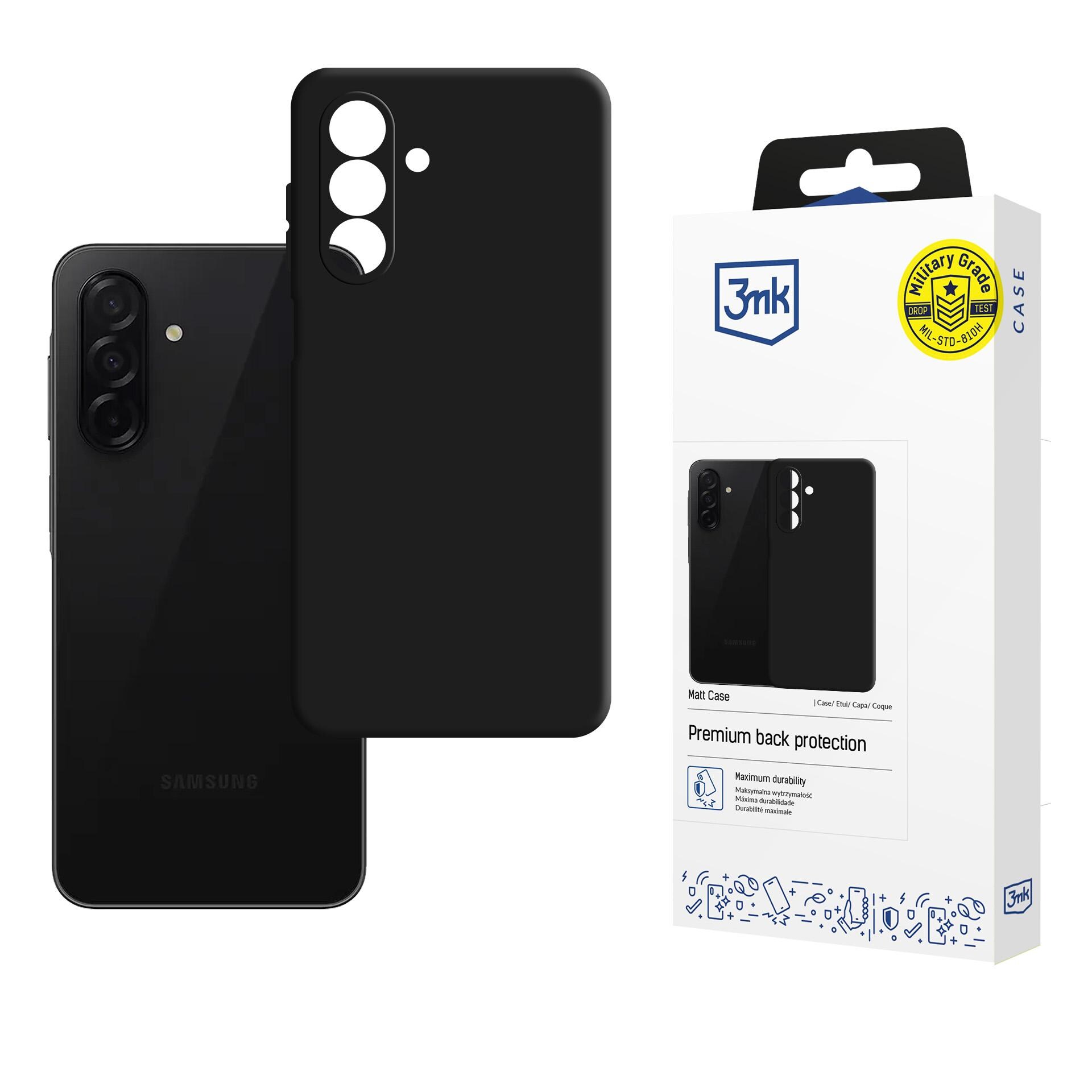 3mk matt skal till Samsung Galaxy A26 5G – svart