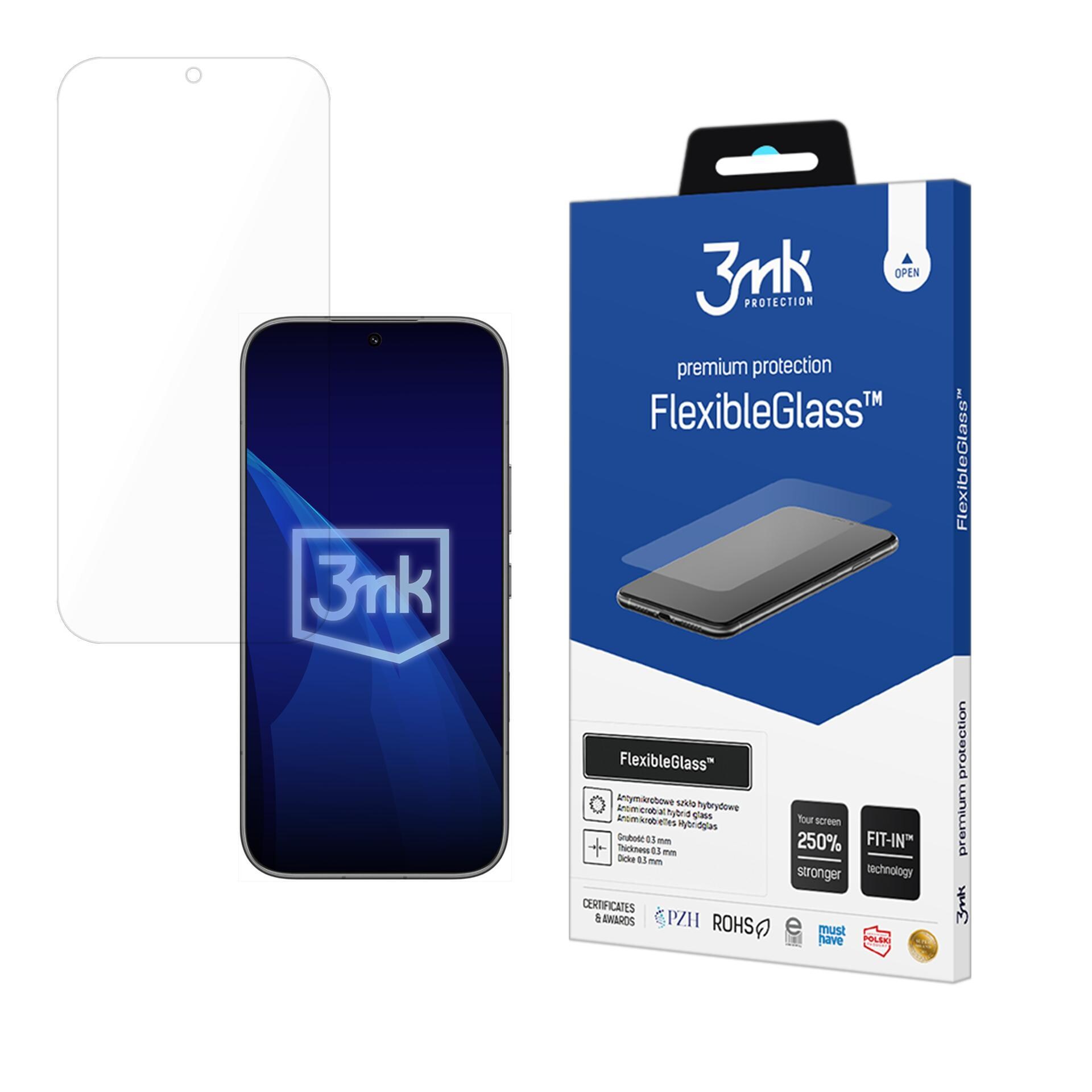 3mk FlexibleGlass™ hybridglas för Honor 600 5G / 600 Pro 5G