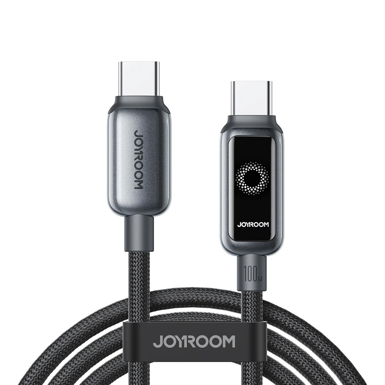 Joyroom S-A55 StarFlight-kabel 100 W USB-C – USB-C 1,2 m – svart