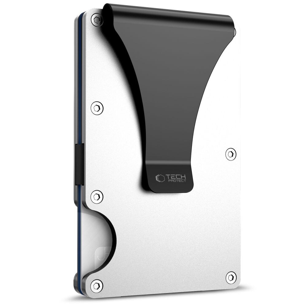 Tech-Protect Thorn RFID-plånbok – silver