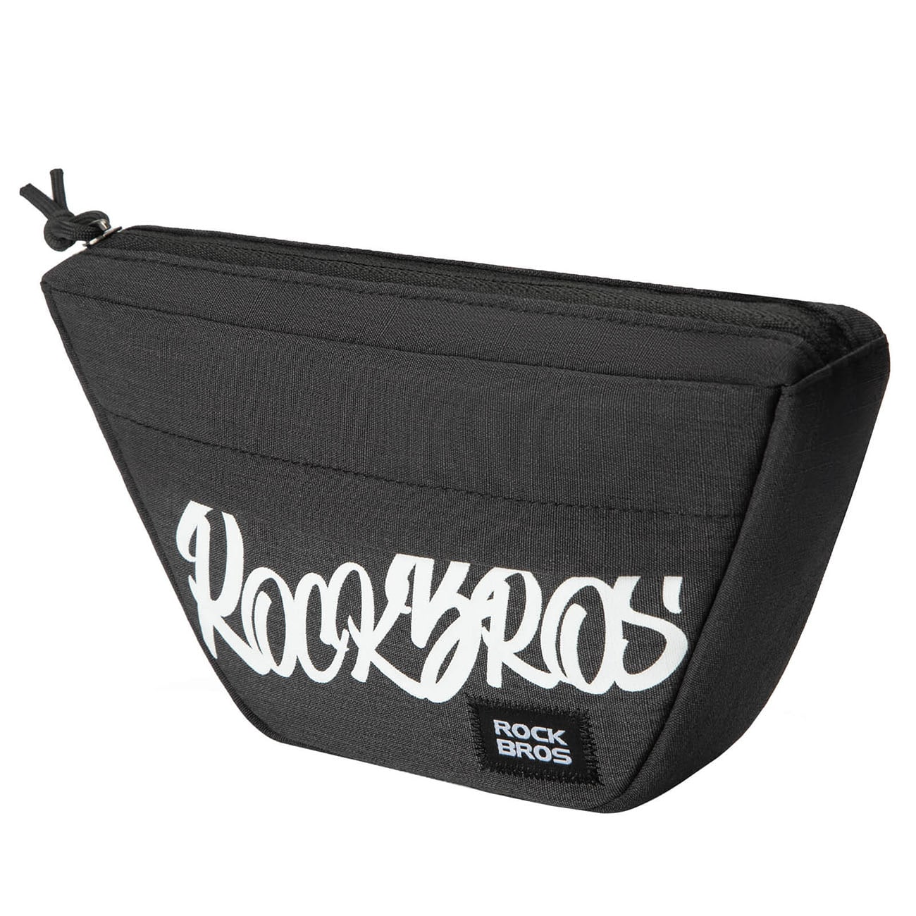 Rockbros G011 Flash Journey cykelväska för trapezformat styre, 0,7 l – svart