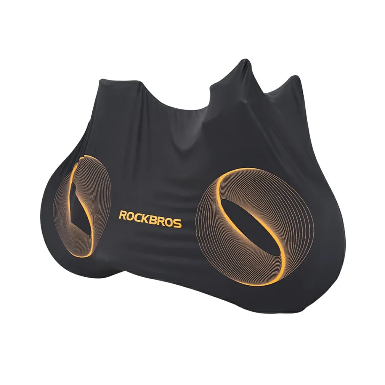 Rockbros D97 elastiskt skydd för el-gravel- och MTB 24–29 tum samt 700C landsvägscyklar – svart