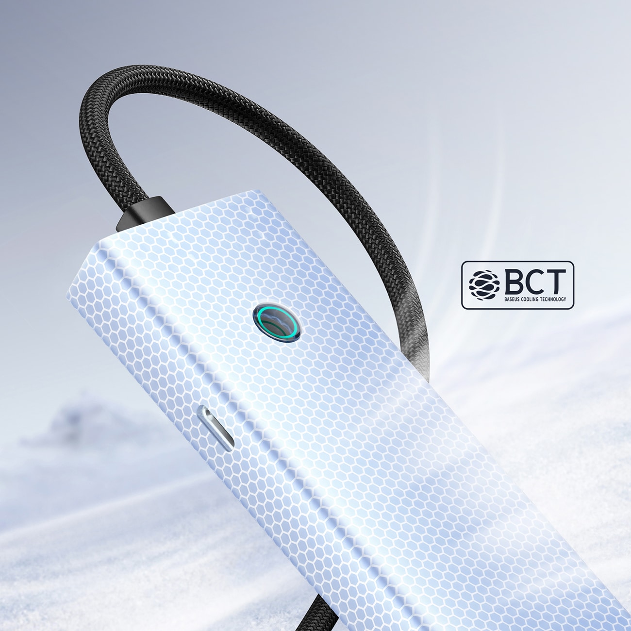 Baseus UltraJoy-serien USB-A-hubb, 4xUSB-A 3.0, 1xUSB-C, 5 V, 50 cm – grå