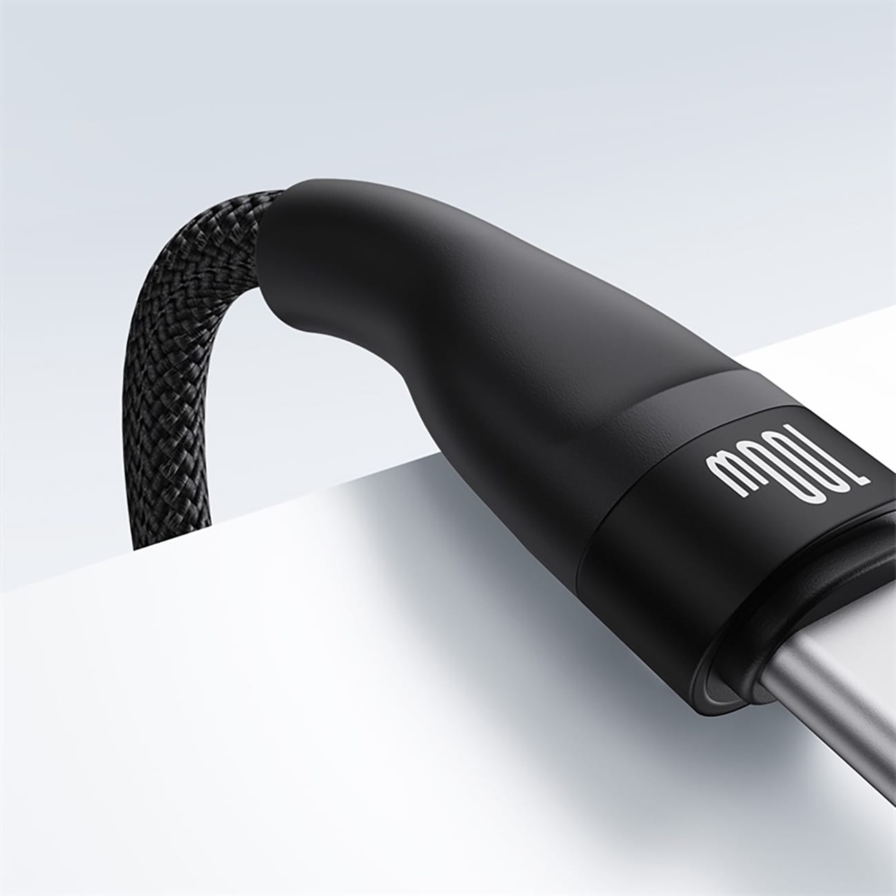 Baseus Flash 100 W 3-i-1 USB-C-kabel, 1,5 m - svart / PD-kabel / Multikabel