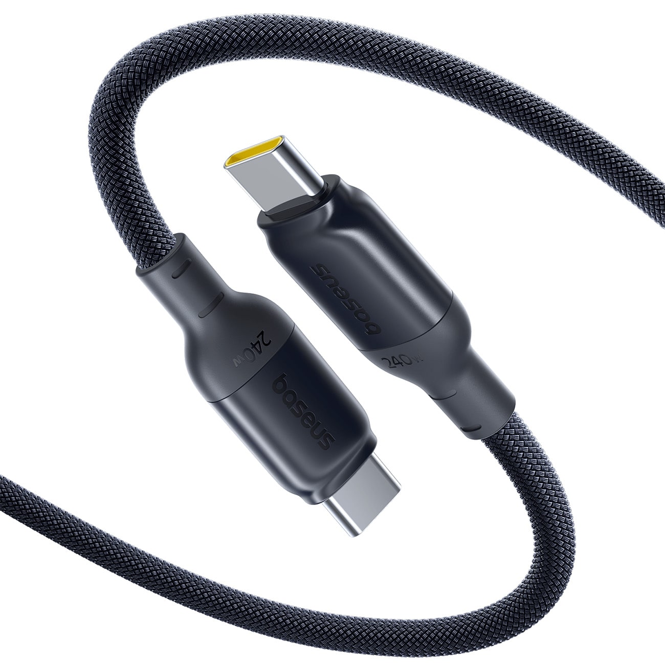 Baseus PicoGo 240 W USB-C – USB-C-kabel 2 m – svart