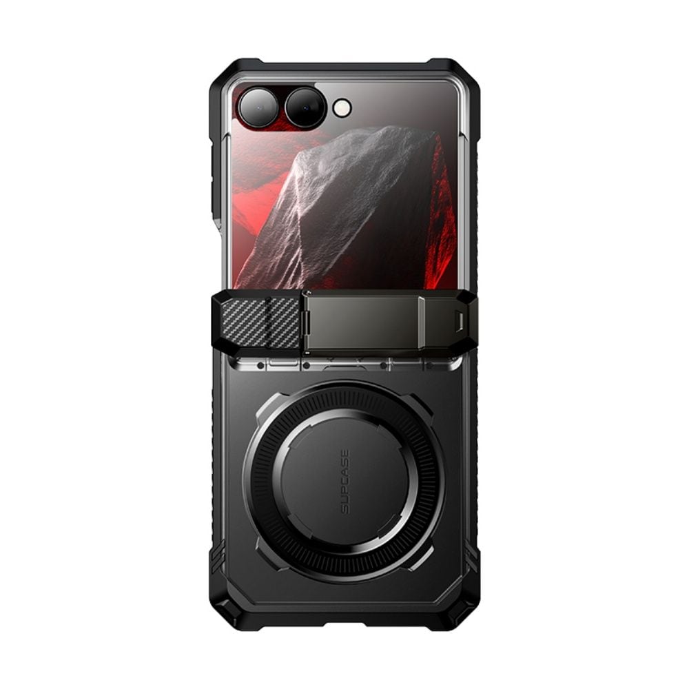 Supcase UB Grip Mag MagSafe-fodral för Samsung Galaxy Z Flip 8 – Svart