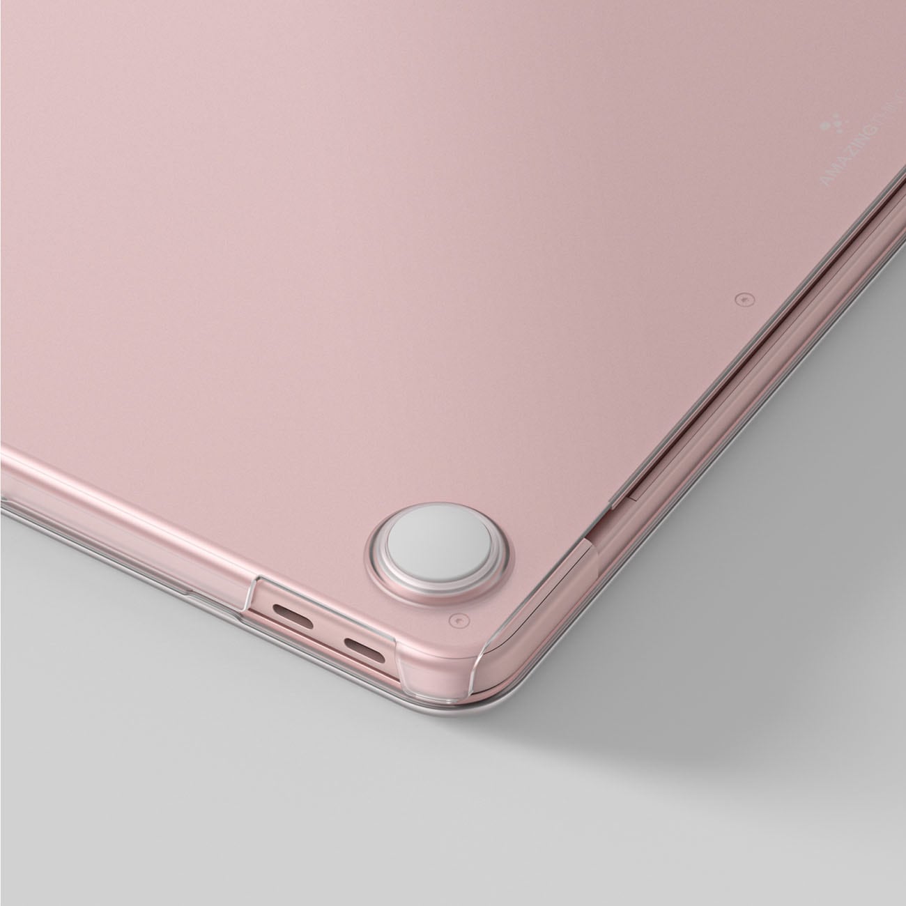 AmazingThing Titan-skal för MacBook Neo 13" – Rosa