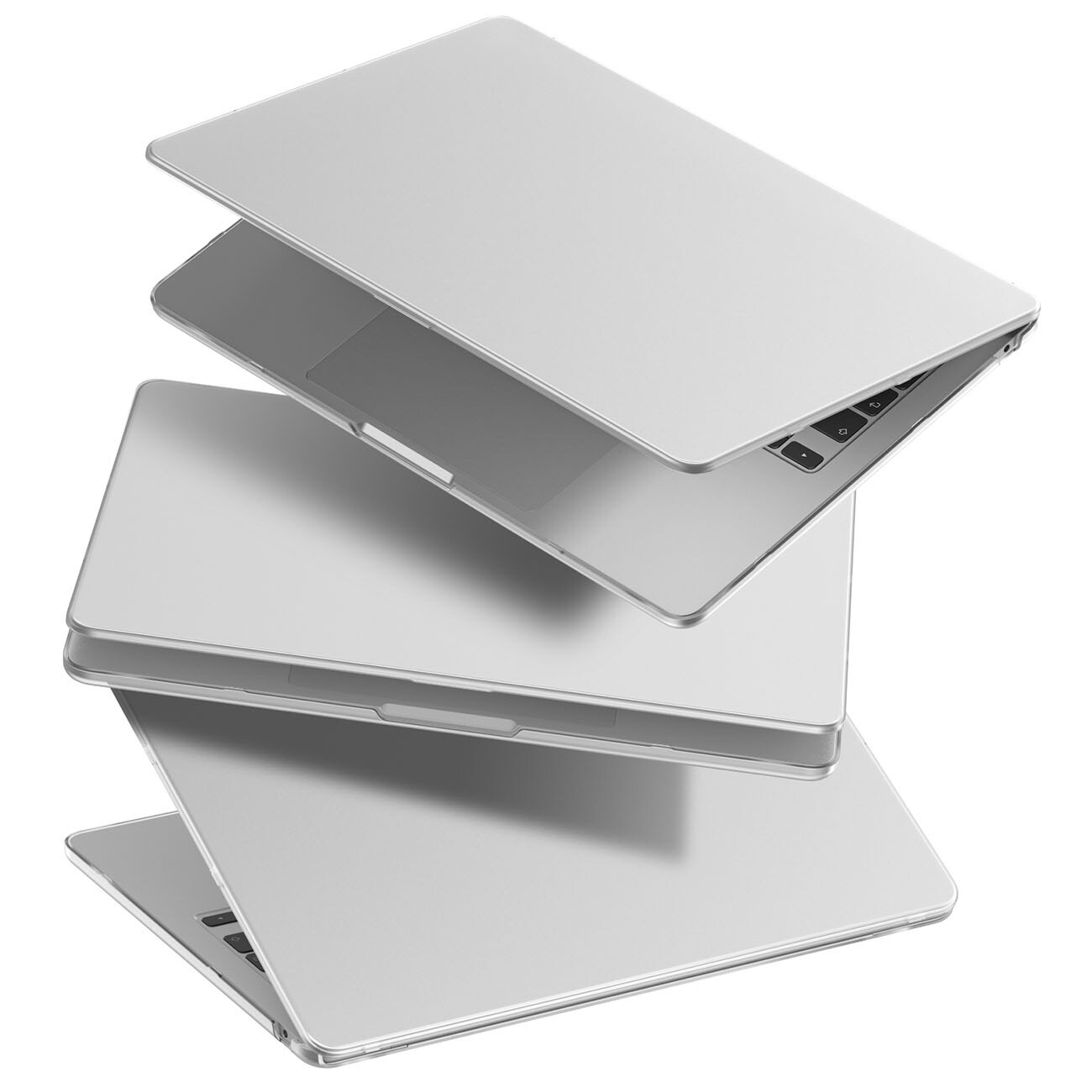 AmazingThing Titan Hardshell-fodral för MacBook Air M5 16" – genomskinligt