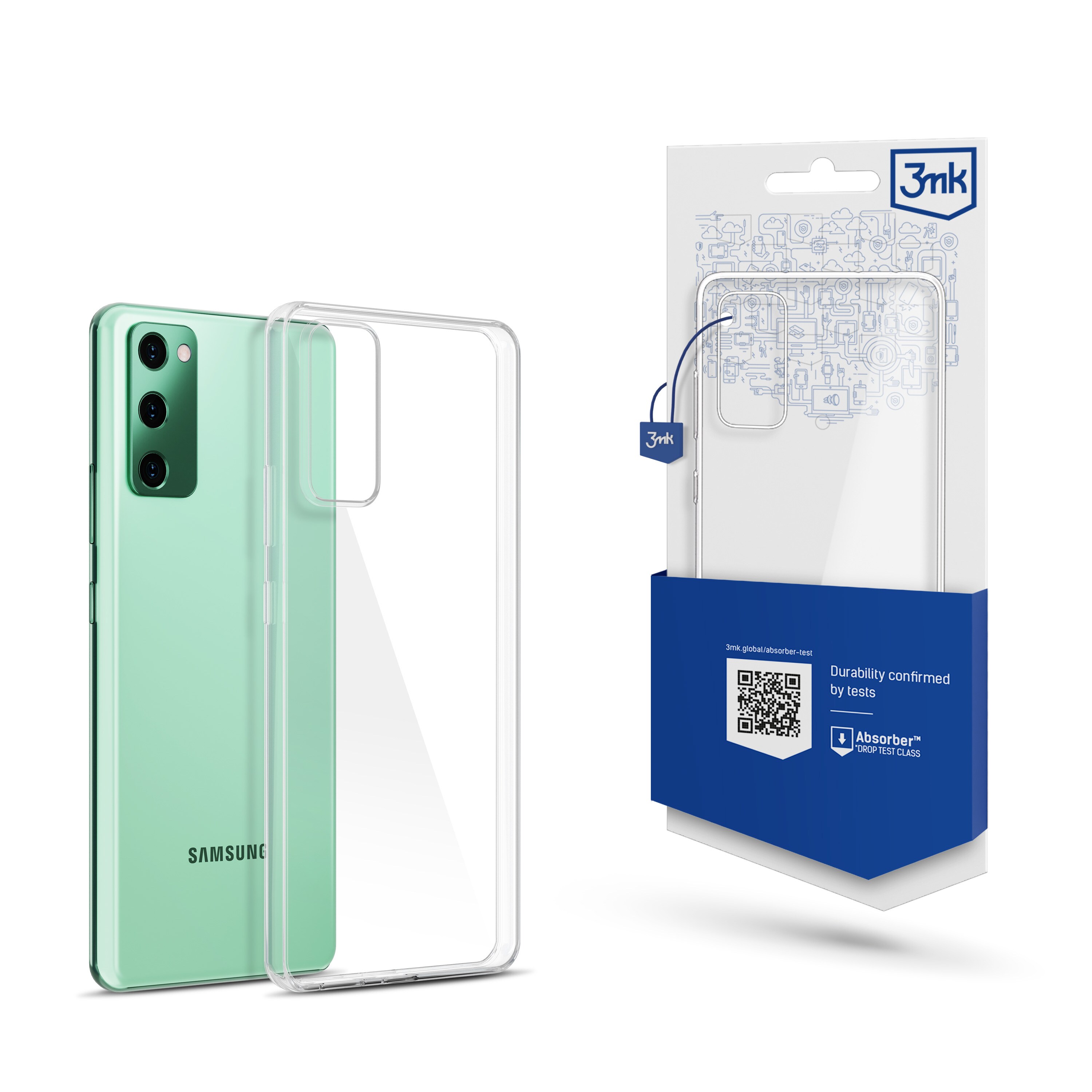 Samsung Galaxy S20 FE 5G – 3mk genomskinligt skal
