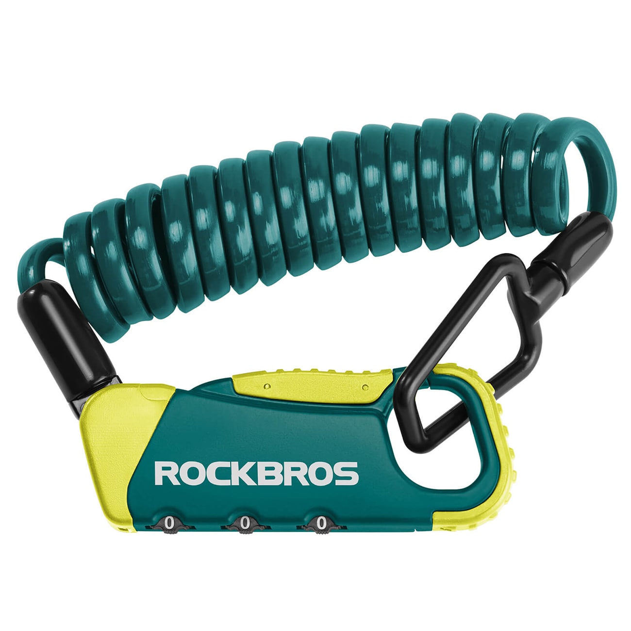Rockbros RBK6N kombinationslås för cykel – turkos