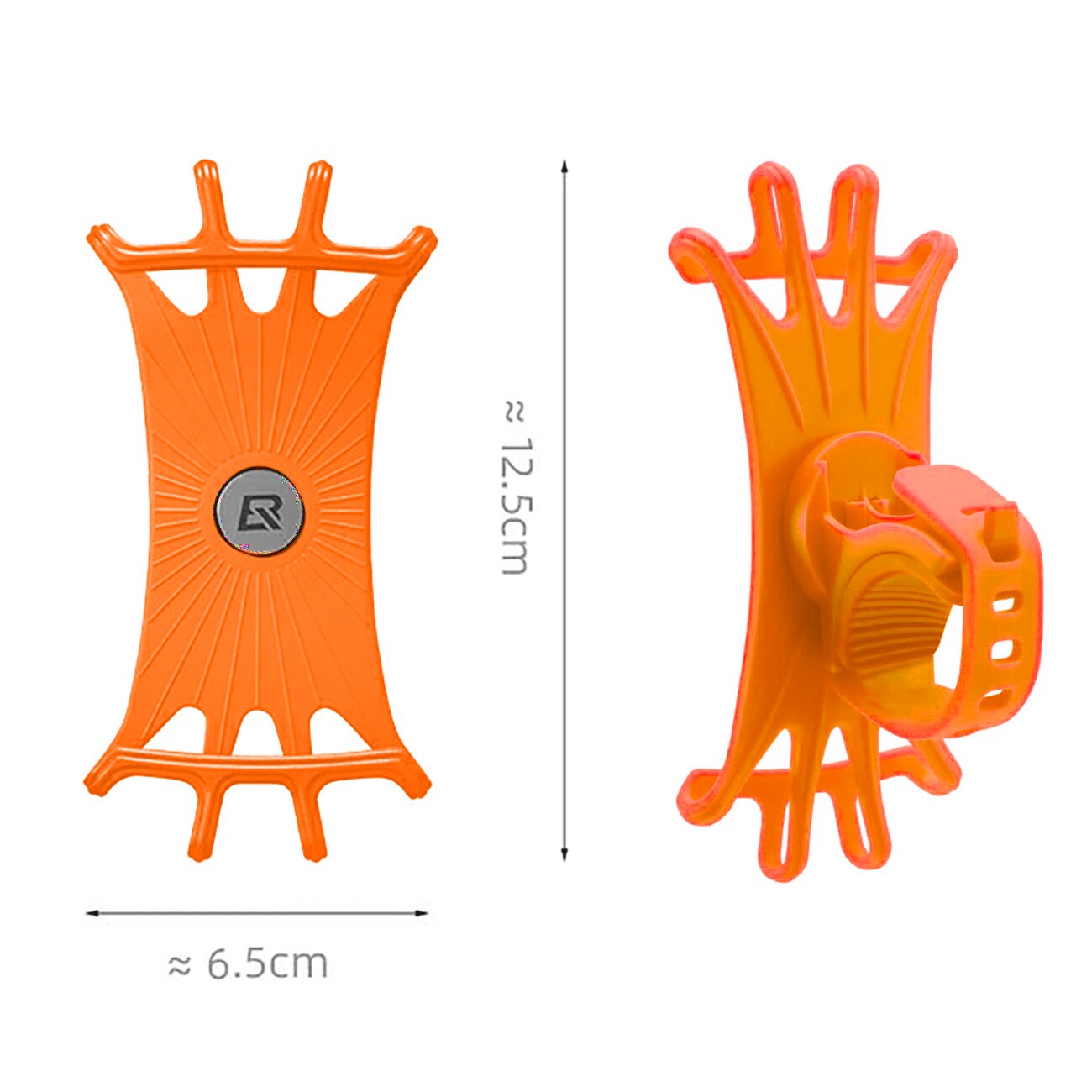 Rockbros LF436 mobilhållare med styreklämma – orange