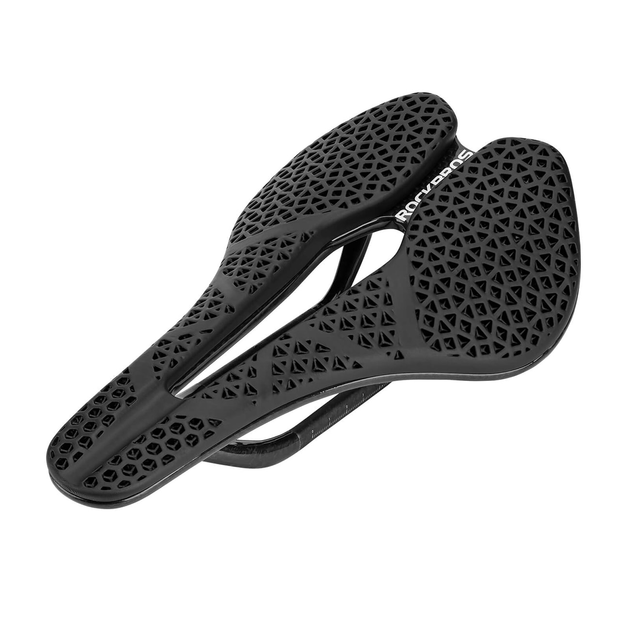 Rockbros LF0214 Anatomisk 3D-vattentät cykelsadel – Svart