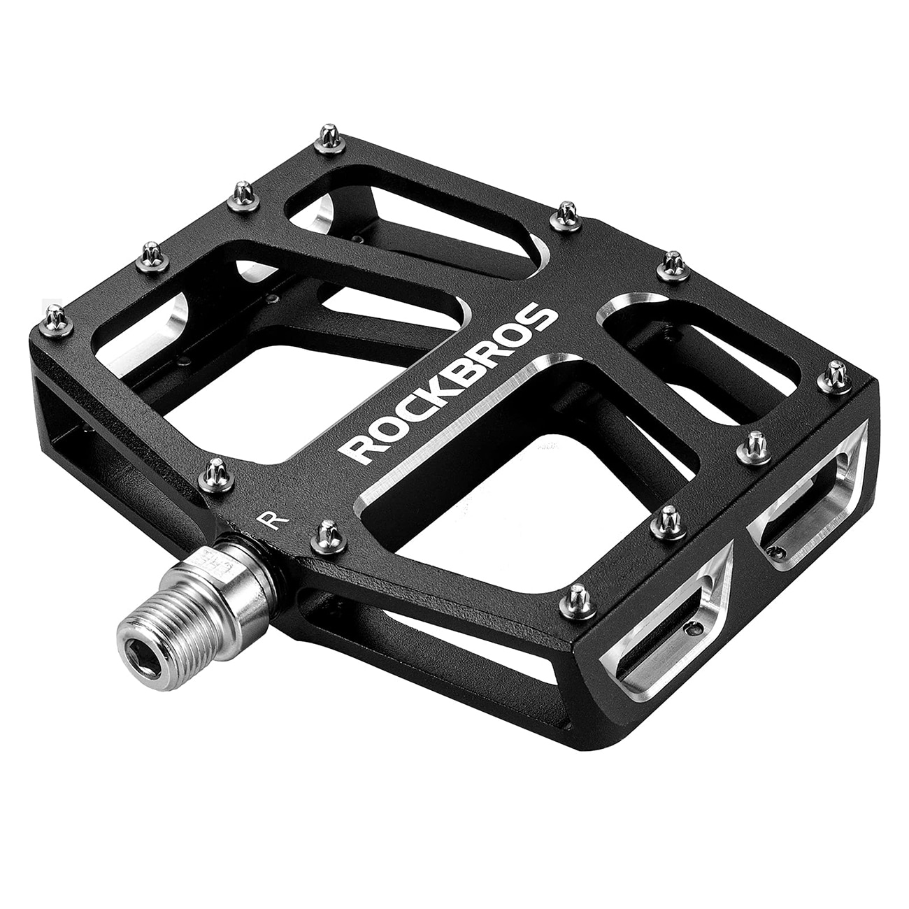 Rockbros K399-BK cykelpedaler med bred plattform – svarta