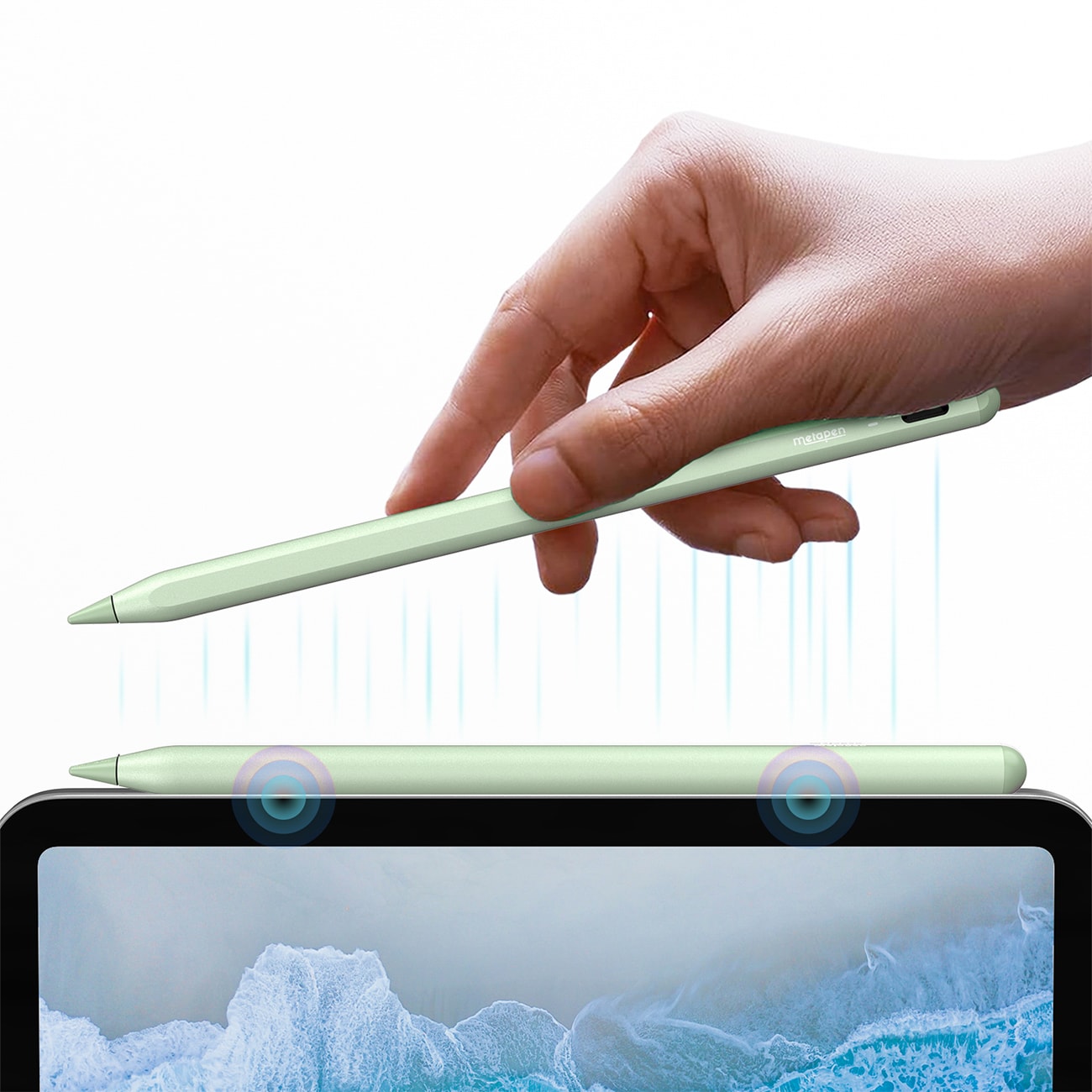 Metapen A8 Active Stylus för iPad USB-C – Grön