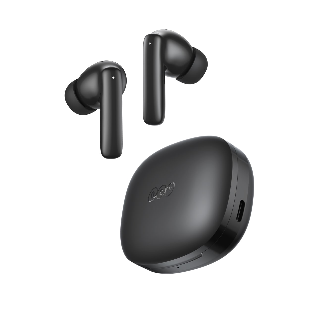 QCY T13 Pro trådlösa in-ear-hörlurar med brusreducering (ANC) – Svart