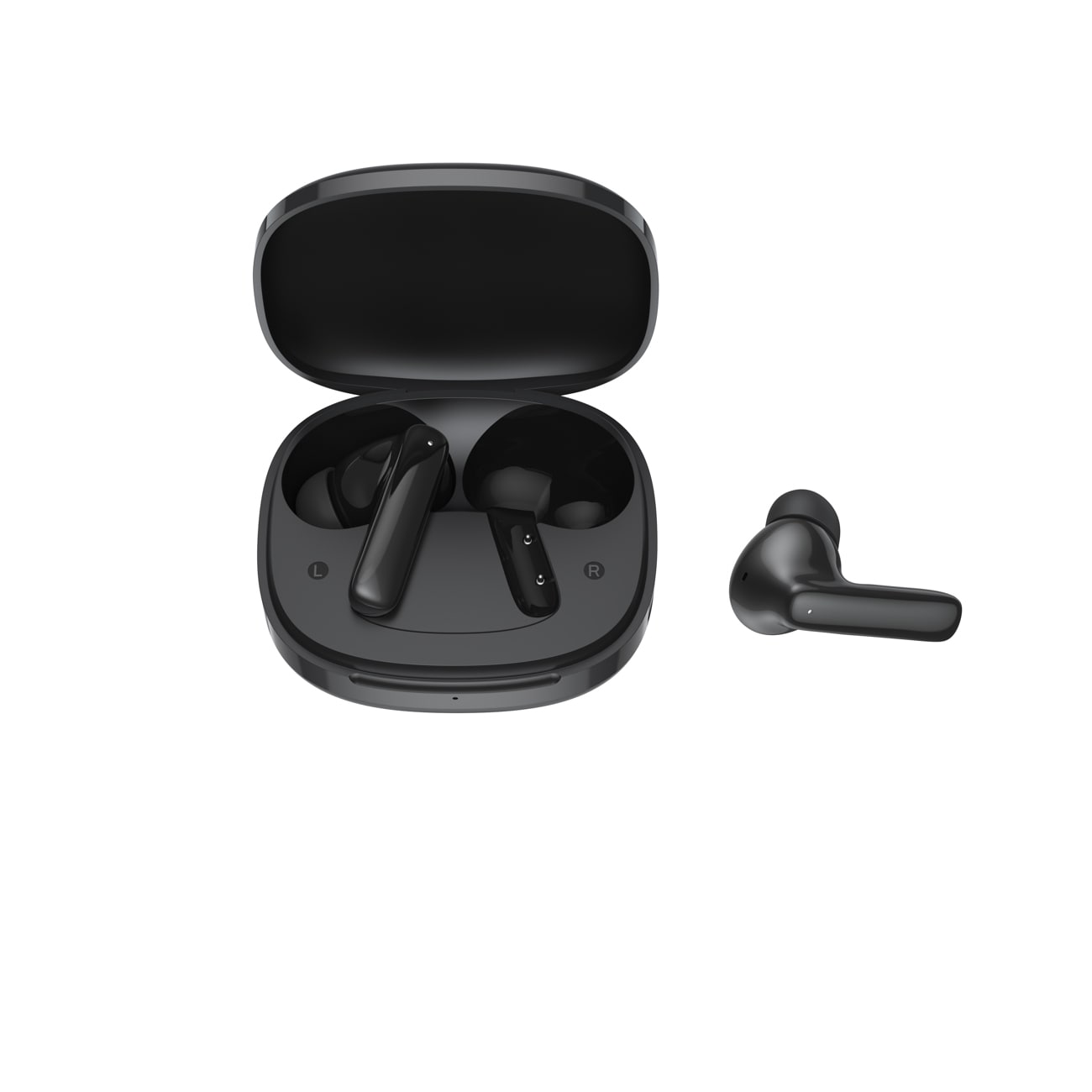 QCY T13 Pro trådlösa in-ear-hörlurar med brusreducering (ANC) – Svart