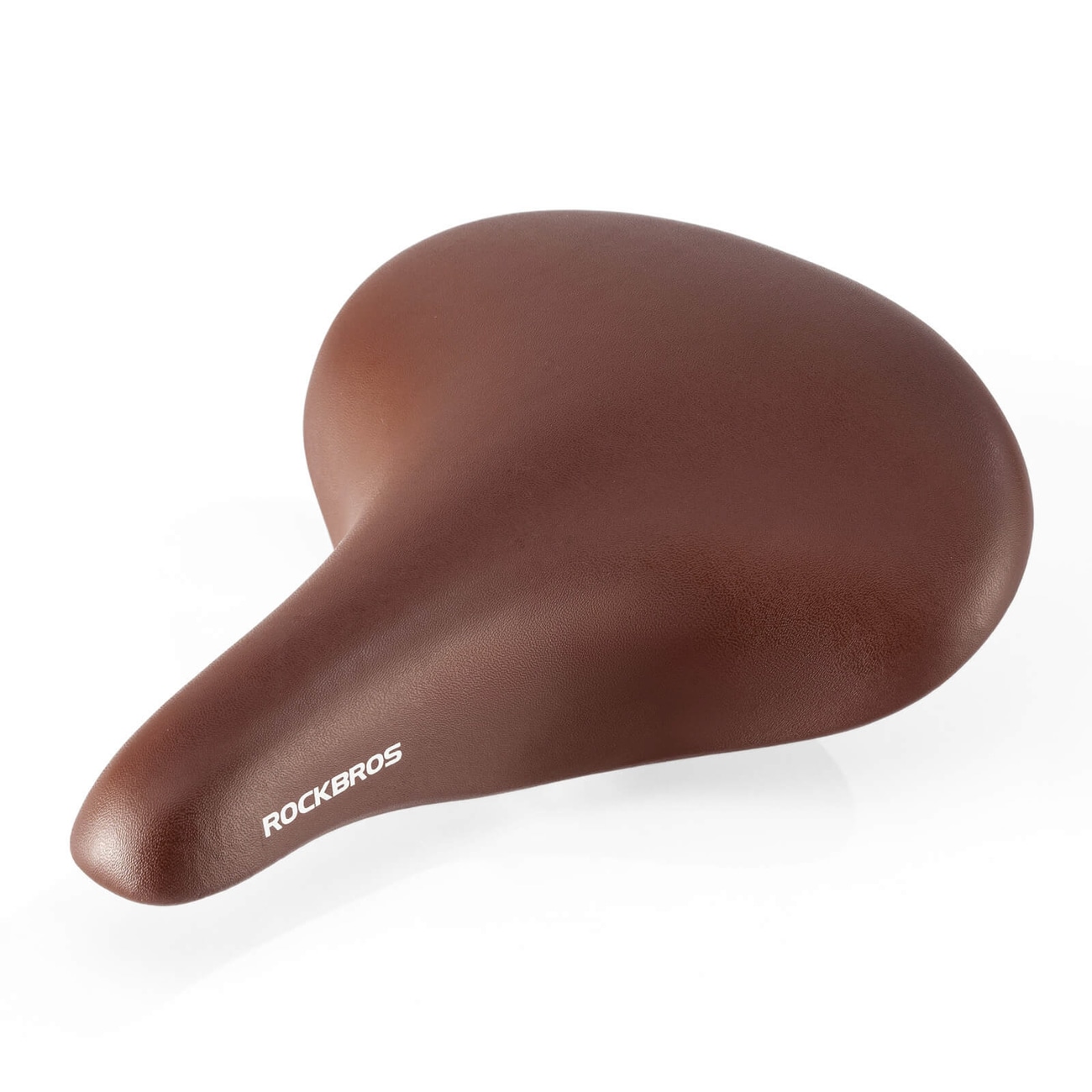 Rockbros 6800S retro-cykelsadel med hög komfort – brun