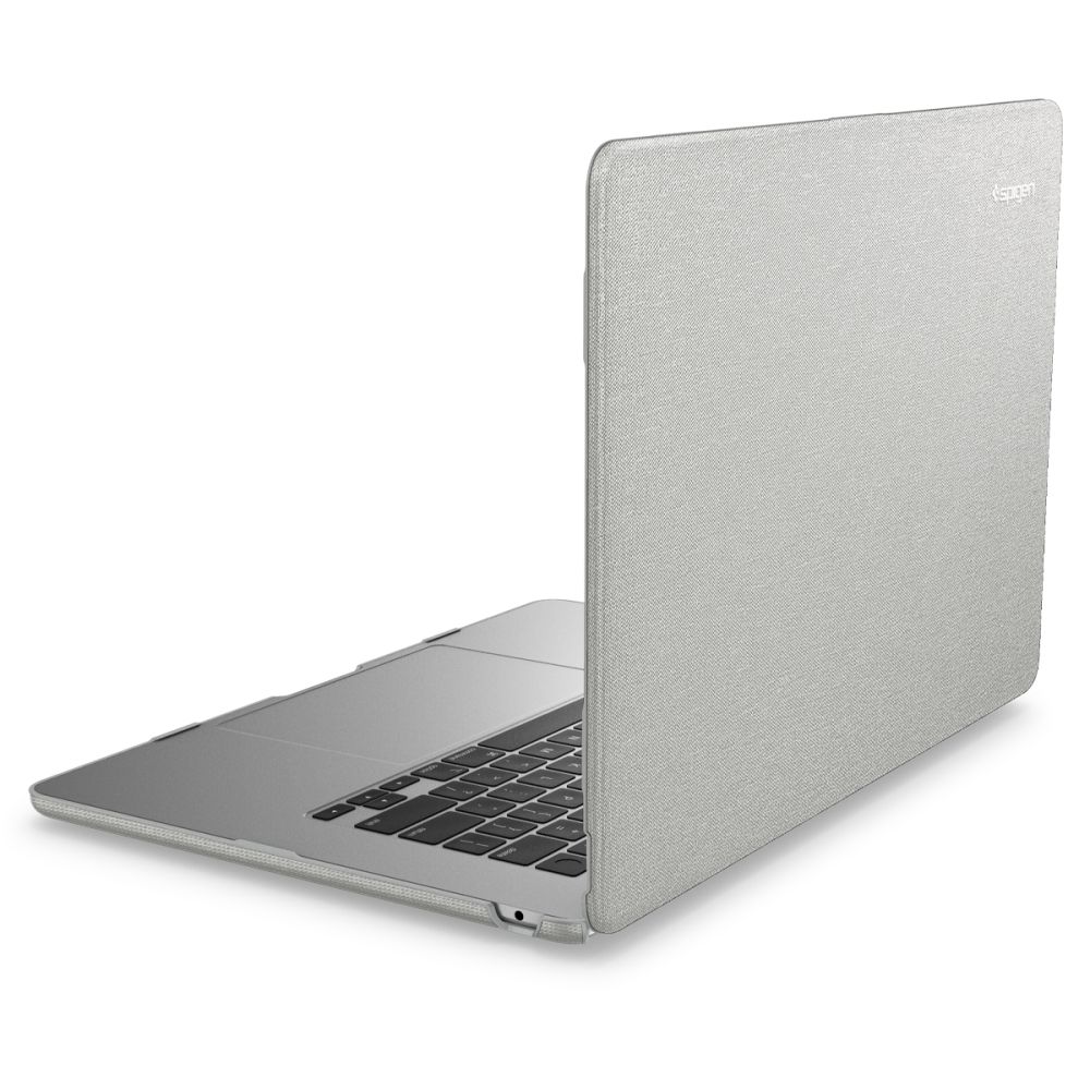 Spigen Urban Fit-fodral för MacBook Air 15" 2023 / 2024 / 2025 / 2026 – Grå