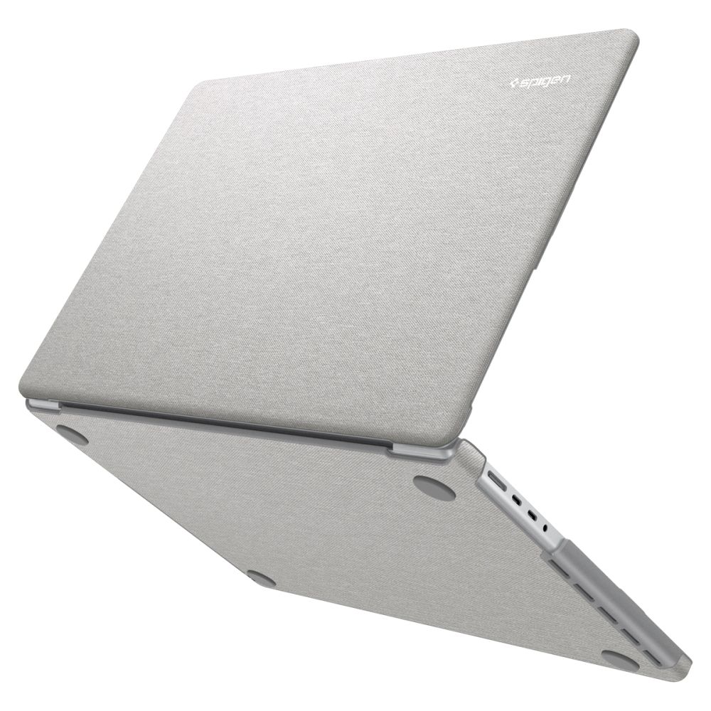 Spigen Urban Fit-fodral för MacBook Pro 14" 2021 / 2023 / 2024 / 2025 / 2026 – Grå