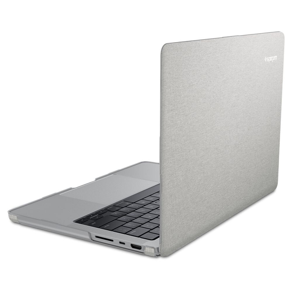 Spigen Urban Fit-fodral för MacBook Pro 14" 2021 / 2023 / 2024 / 2025 / 2026 – Grå