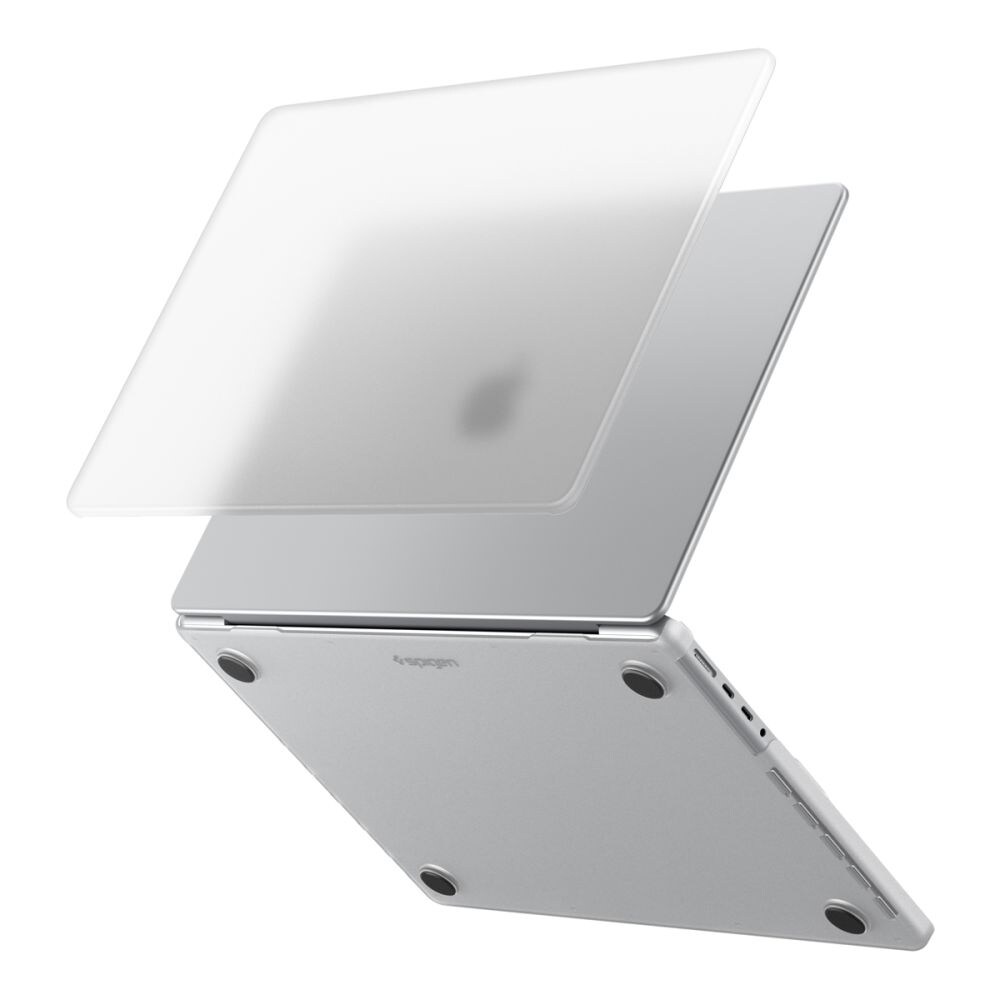 Spigen AirSkin-fodral för MacBook Pro 16" 2021 / 2023 / 2024 / 2025 / 2026 – Transparent matt