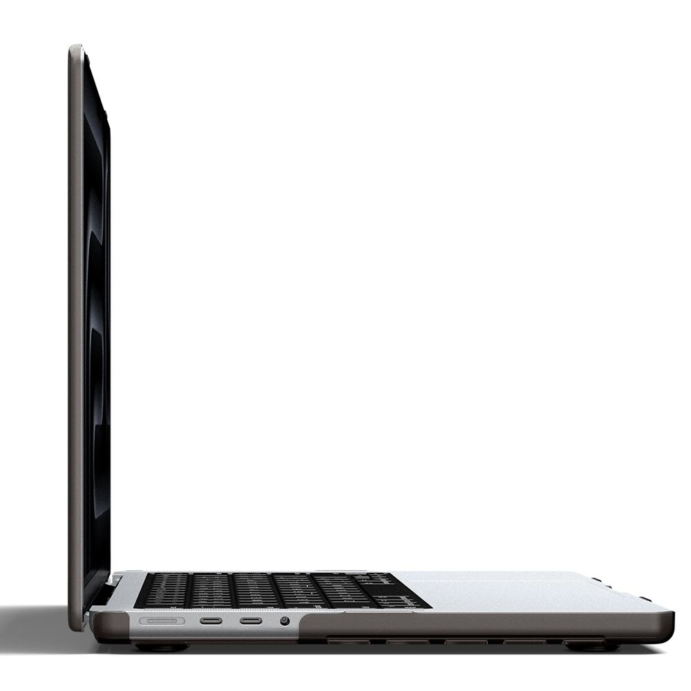 Spigen AirSkin-fodral för MacBook Pro 16" 2021 / 2023 / 2024 / 2025 / 2026 – Halvgenomskinligt