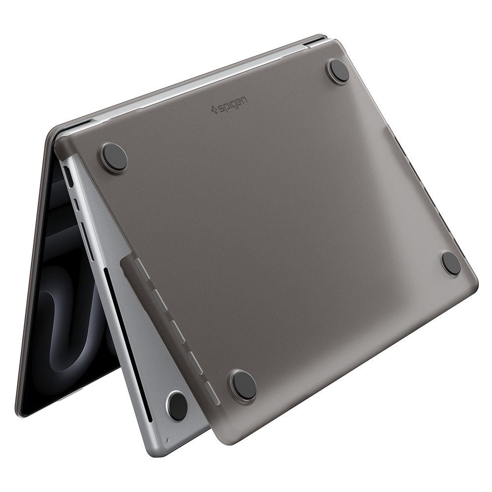 Spigen AirSkin-fodral för MacBook Pro 16" 2021 / 2023 / 2024 / 2025 / 2026 – Halvgenomskinligt