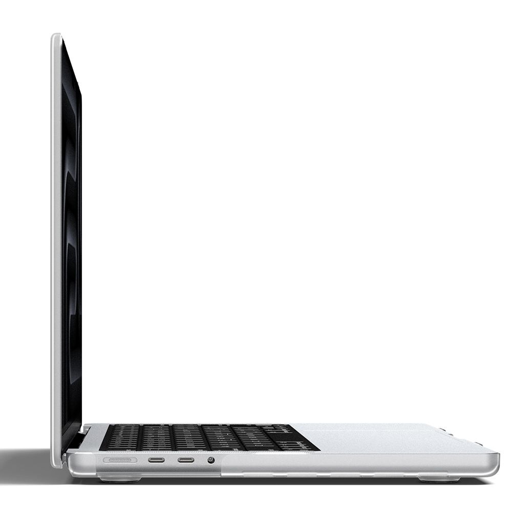 Spigen AirSkin-fodral för MacBook Pro 14" 2021 / 2023 / 2024 / 2025 / 2026 – Transparent matt