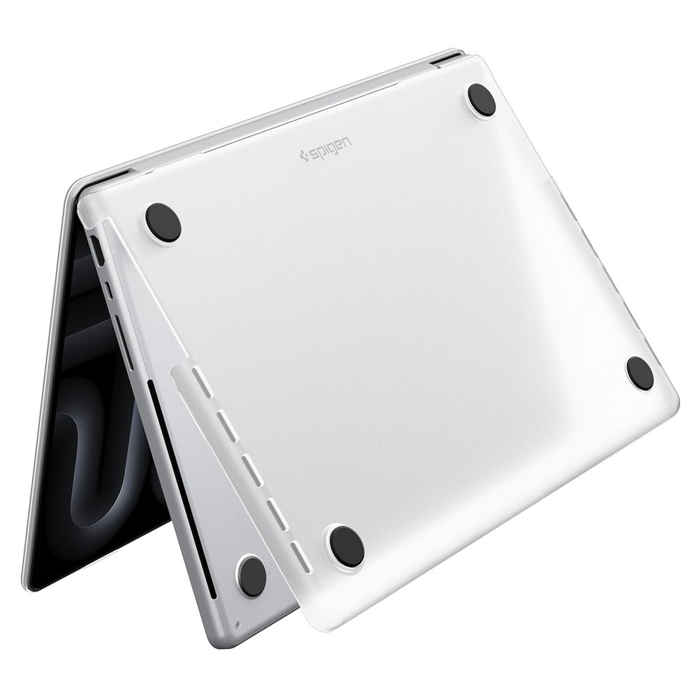 Spigen AirSkin-fodral för MacBook Pro 14" 2021 / 2023 / 2024 / 2025 / 2026 – Transparent matt