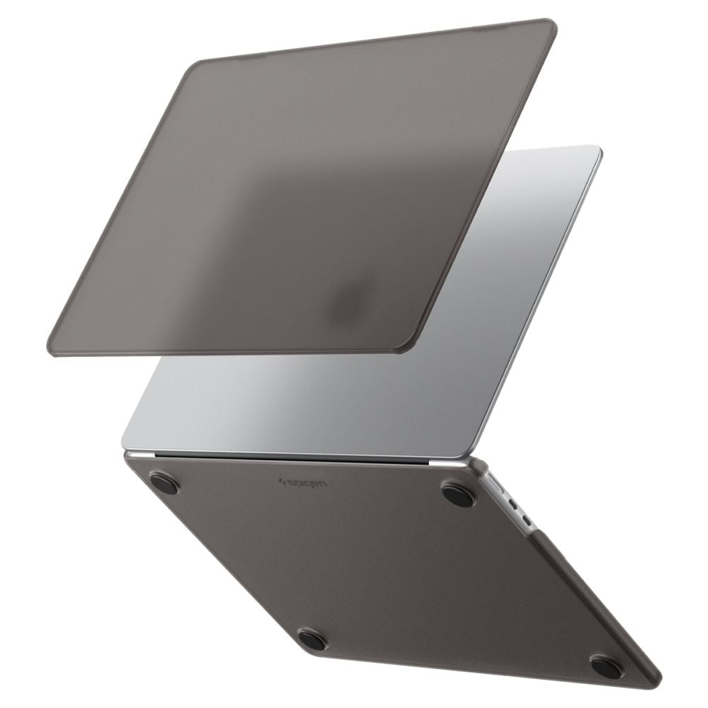 Spigen AirSkin-fodral för MacBook Air 13" 2023–2024–2025–2026 – Halvgenomskinligt