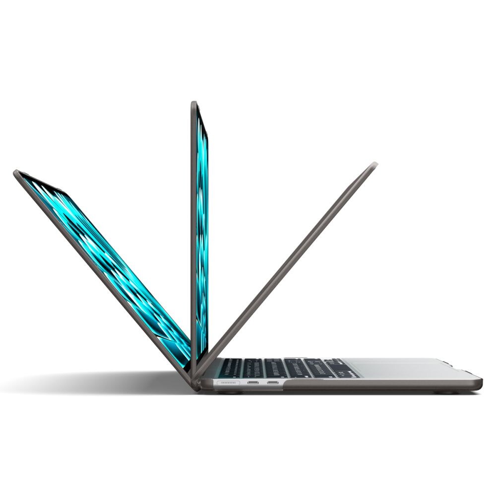 Spigen AirSkin-fodral för MacBook Air 13" 2023–2024–2025–2026 – Halvgenomskinligt
