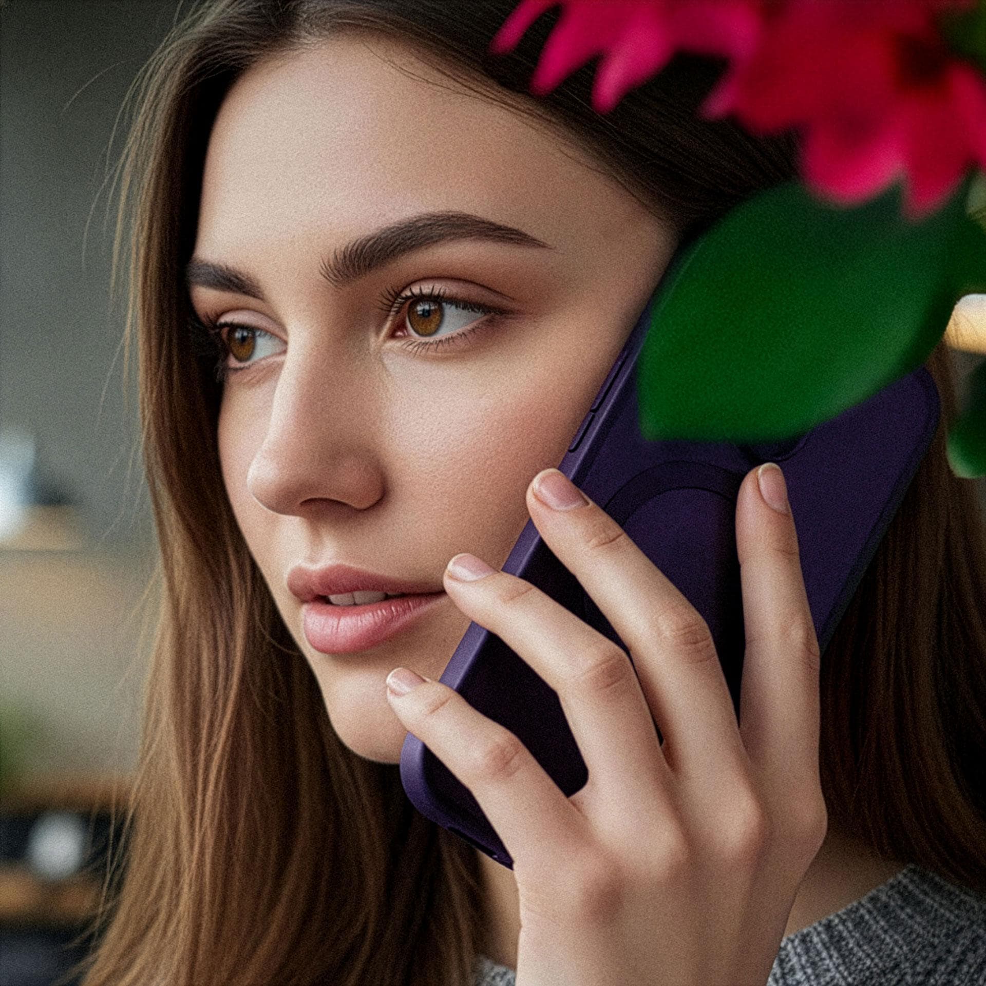 3mk Smoke MagCase till Samsung Galaxy S24 – lila