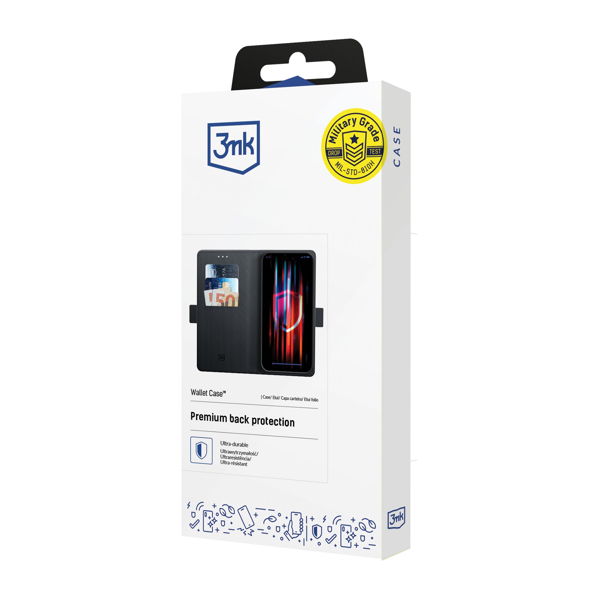 3mk plånboksfodral till Xiaomi 17T Pro – svart