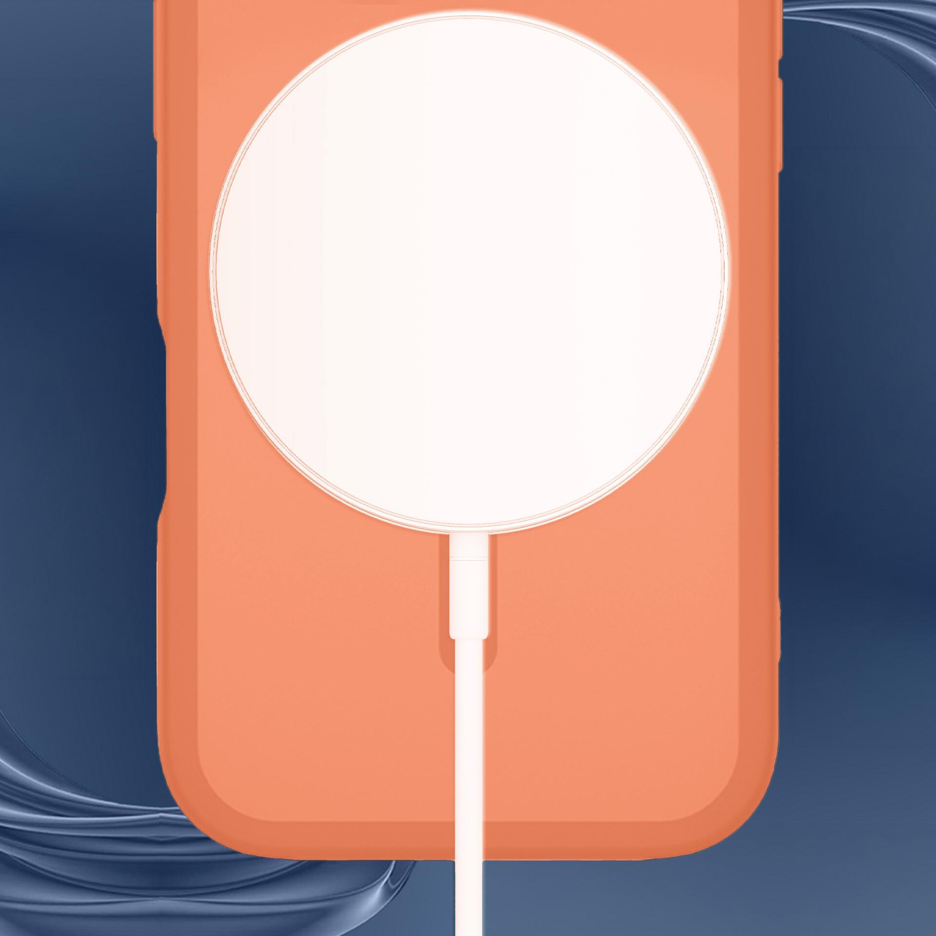 3mk Misty MagCase för iPhone 17 Pro Max / 18 Pro Max – Orange