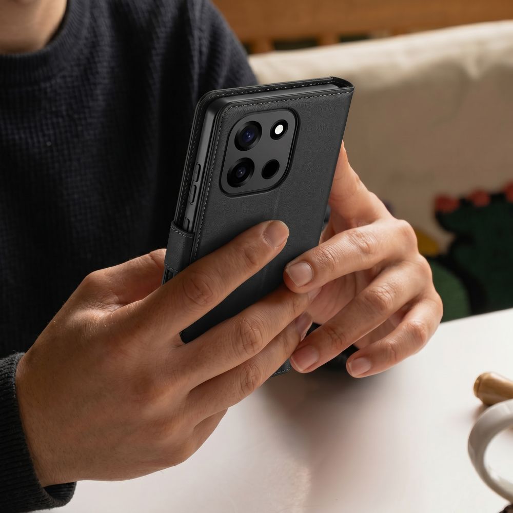 Tech-Protect plånboksfodral till OnePlus Nord 6 – svart