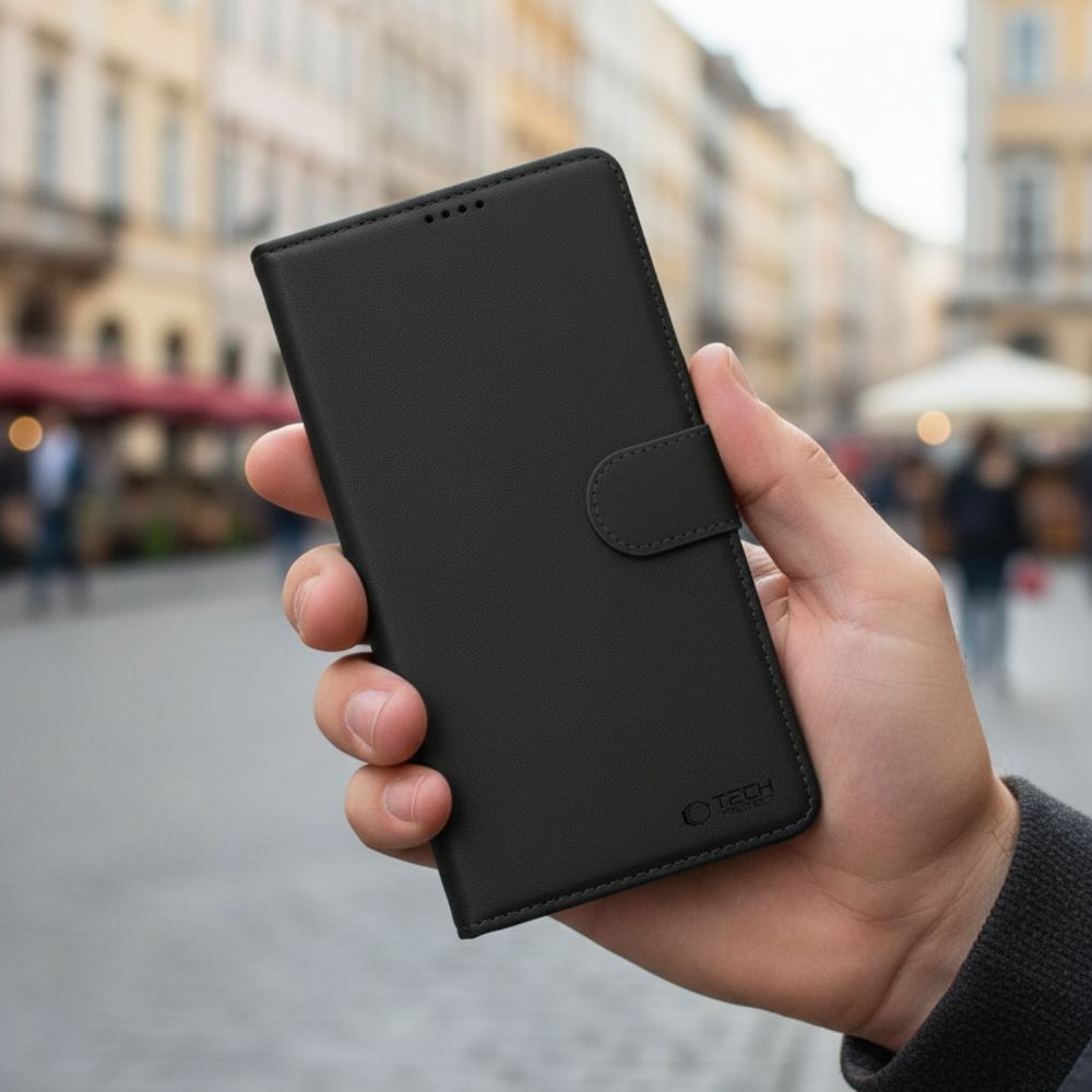 Tech-Protect plånboksfodral till OnePlus Nord 6 – svart