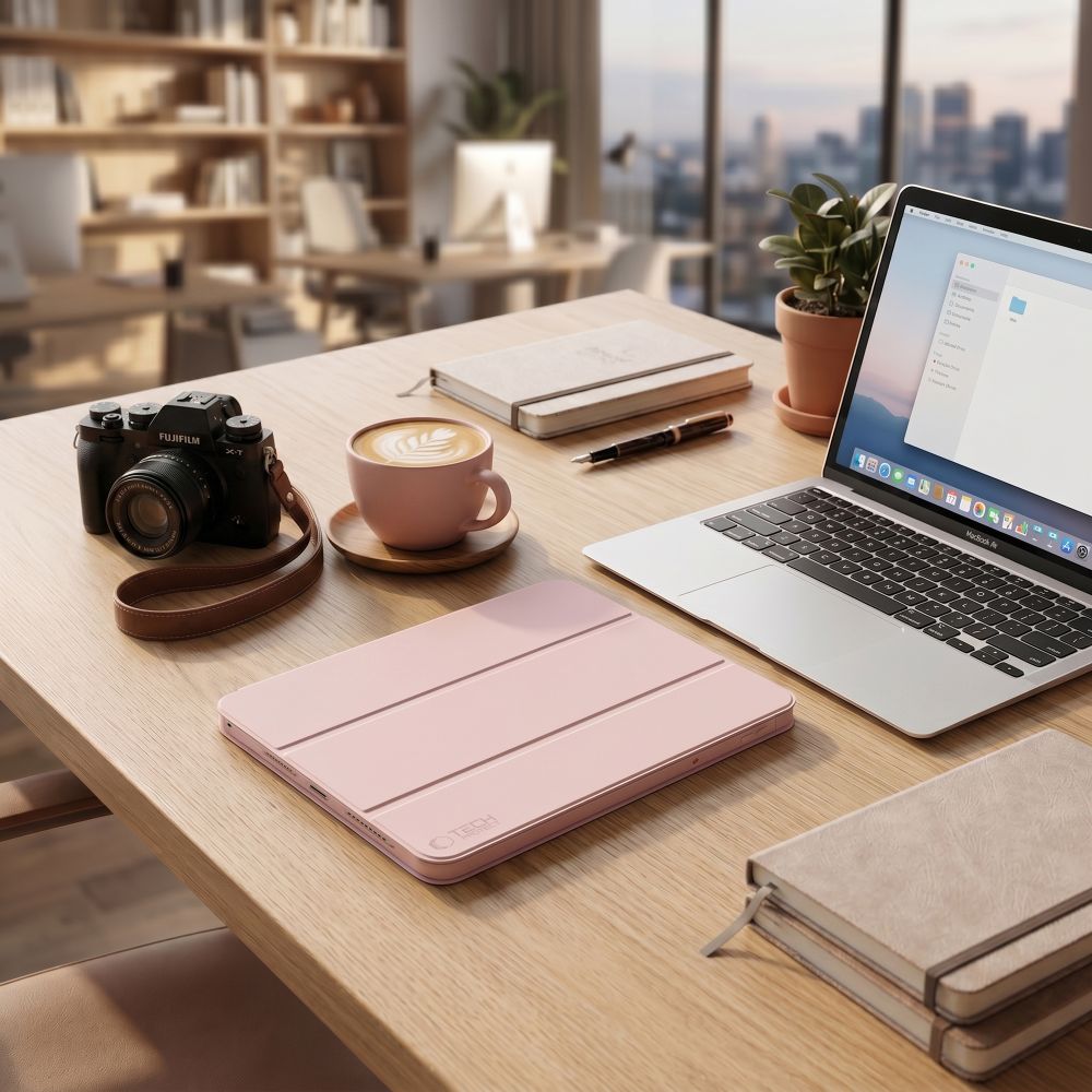 Tech-Protect SmartCase pennfodral för Lenovo Idea Tab / K11 Gen. 2 11,0 TB-336 – Rosa