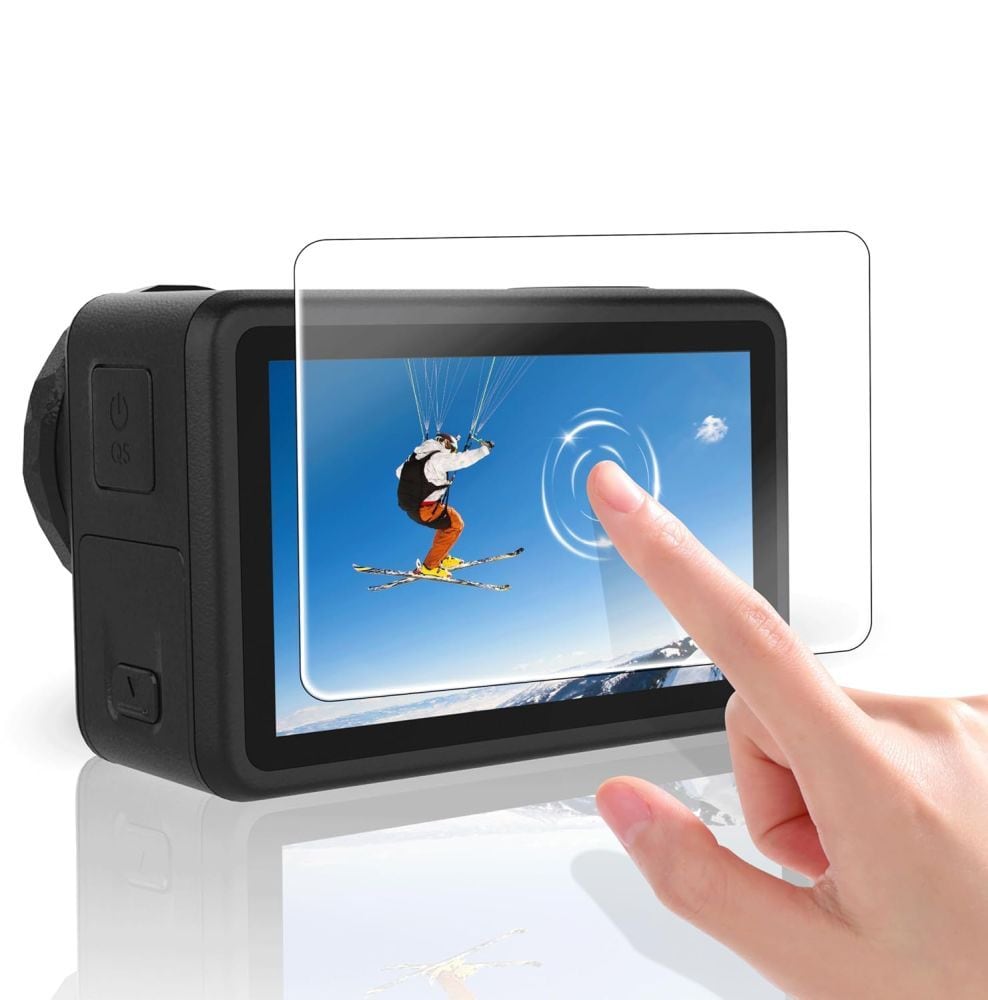 Tech-Protect Glass Fit+ – 2-pack härdat glas till DJI Osmo Action 6
