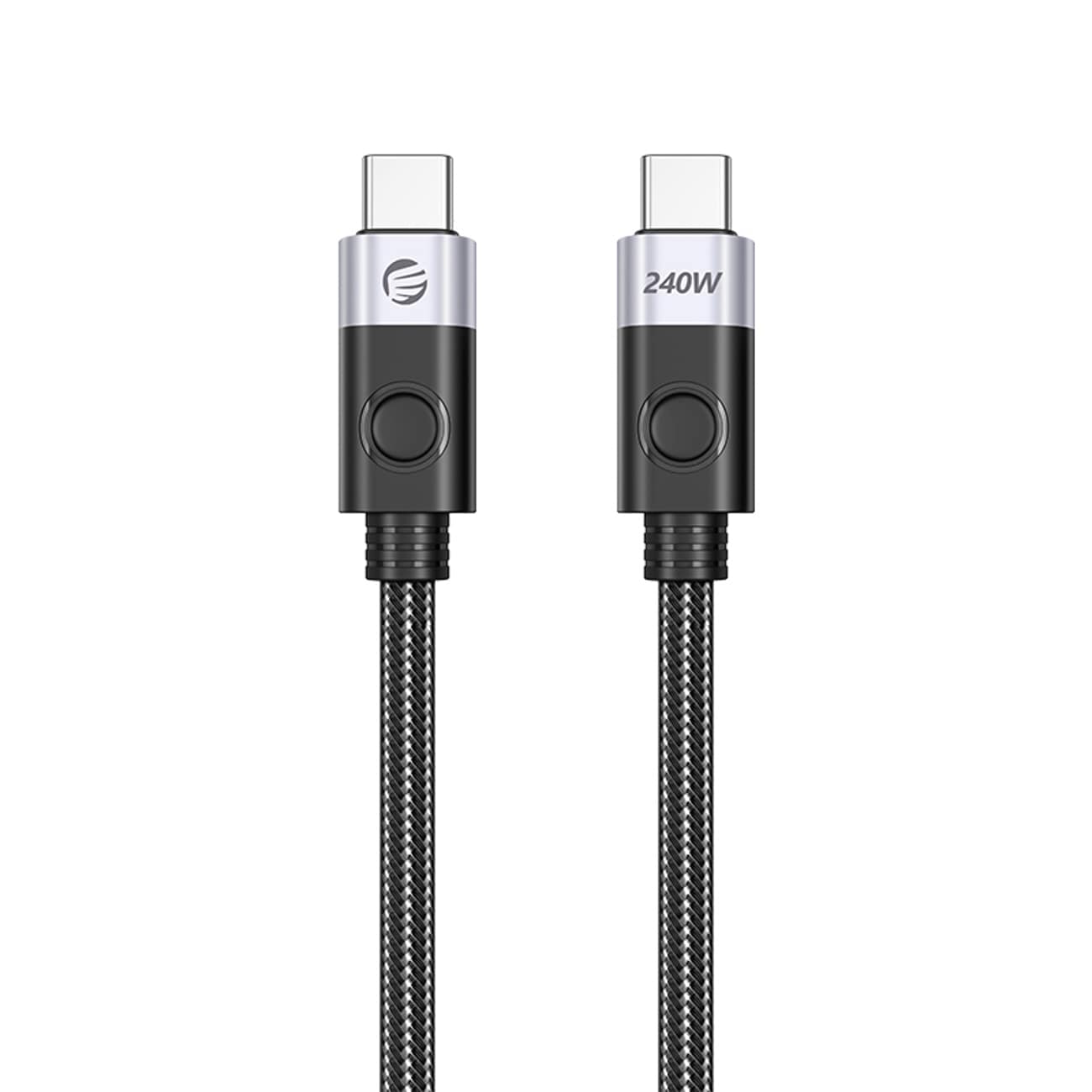 Orico CC240 USB-C till USB-C-kabel 240 W USB4 40 Gb/s 8K 60 Hz 0,5 m – Svart