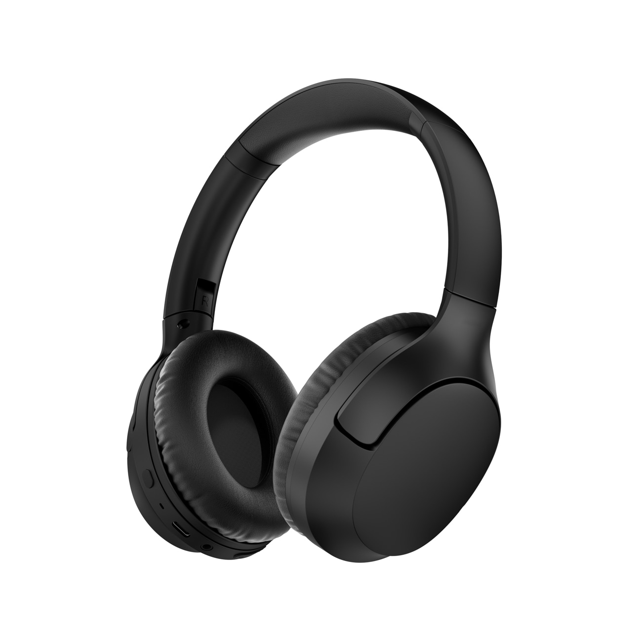 QCY H2-Pro trådlösa on-ear-hörlurar med ENC-funktion – svarta
