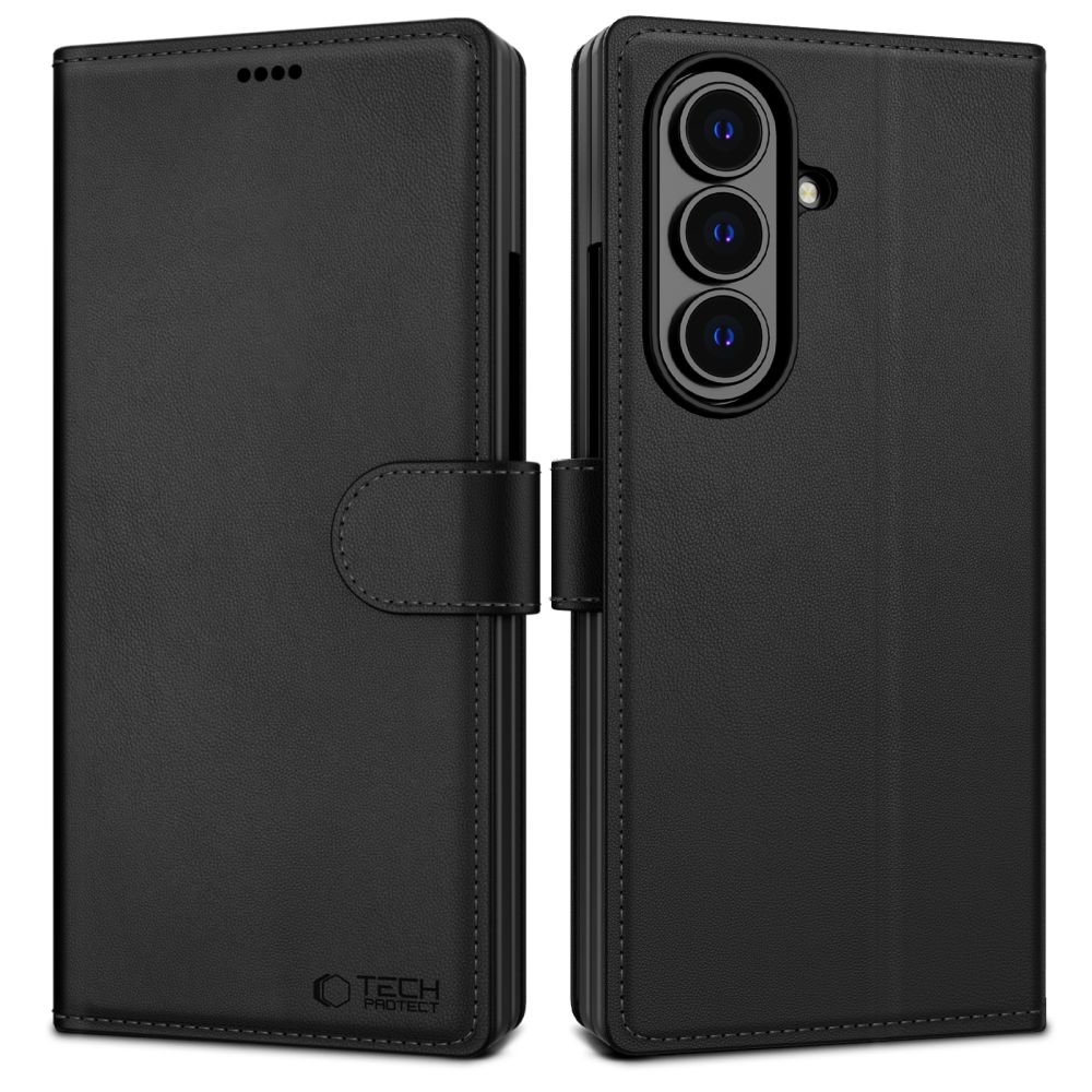 Tech-Protect plånboksfodral för Samsung Galaxy Z Fold 8 Ultra – Svart