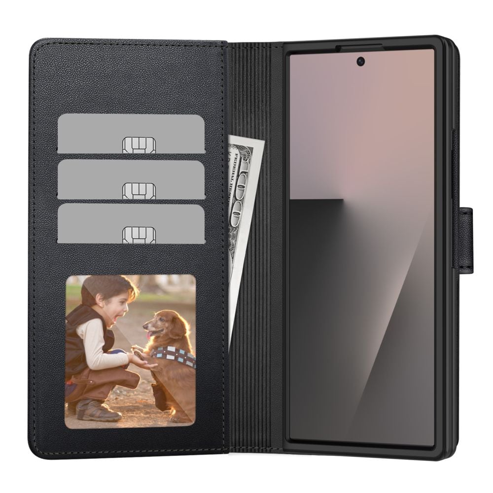 Tech-Protect-lommebogsetui til Samsung Galaxy Z Fold 8 Ultra – Sort