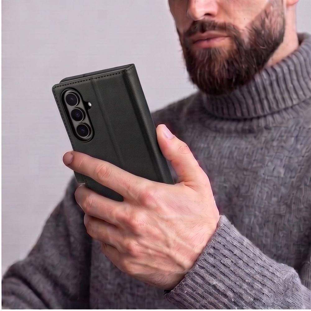 Tech-Protect-lommebogsetui til Samsung Galaxy Z Fold 8 Ultra – Sort