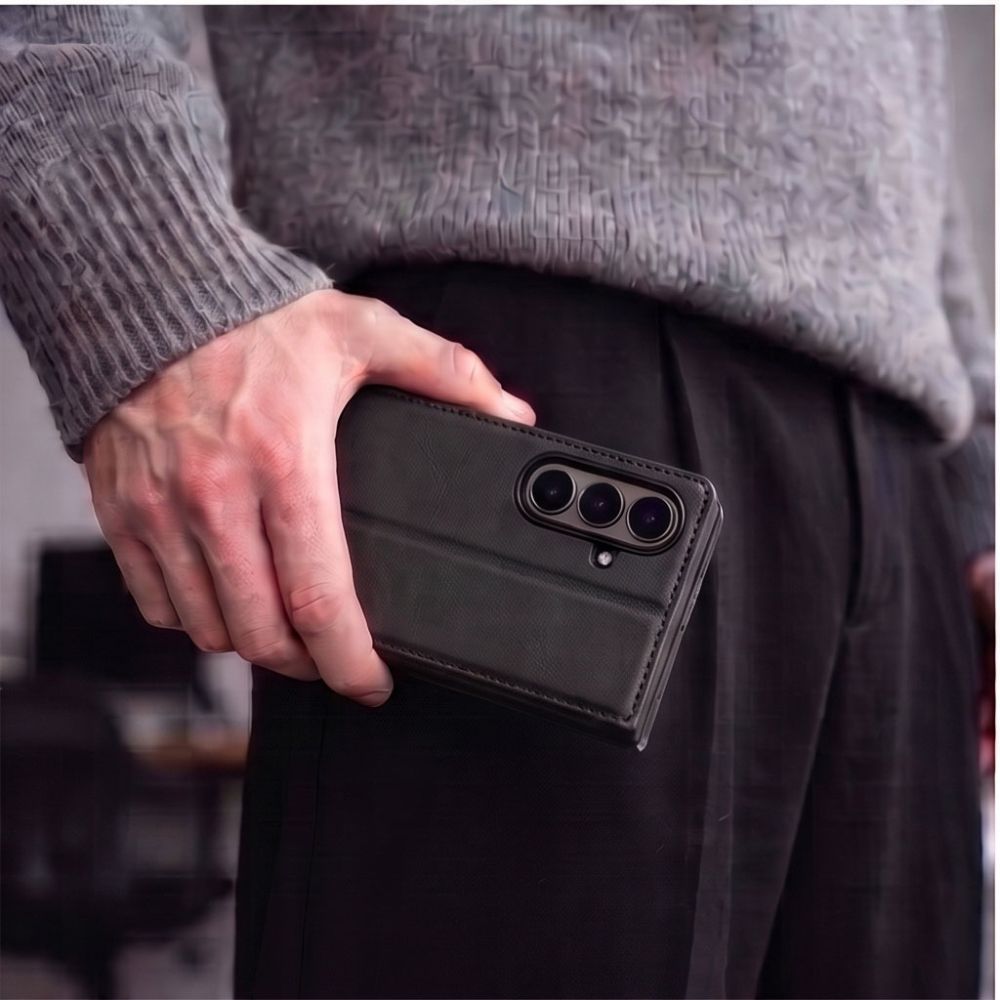 Tech-Protect-lommebogsetui til Samsung Galaxy Z Fold 8 Ultra – Sort