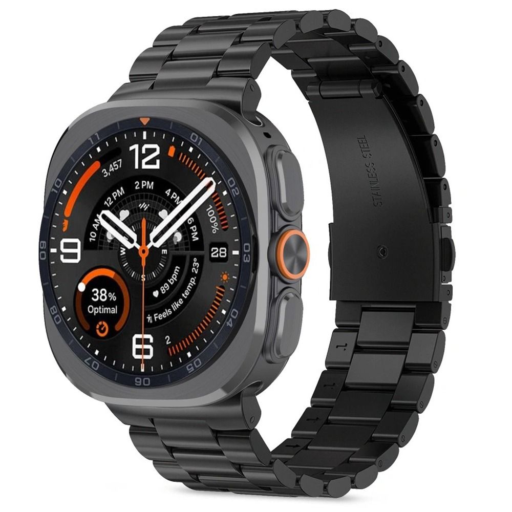 Product Image for Tech-Protect armband i rostfritt stål till Samsung Galaxy Watch Ultra 47 mm – Svart
