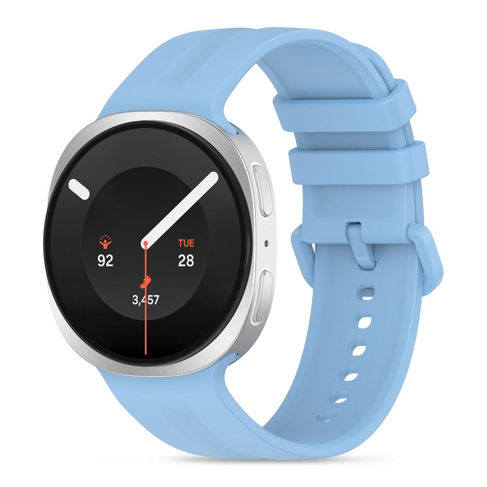 Tech-Protect Silicone Evo-armband till Samsung Galaxy Watch 40/44/46 mm – Blå
