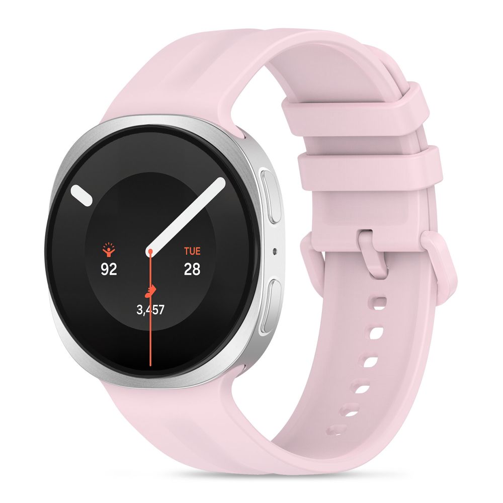 Tech-Protect Silicone Evo-armband till Samsung Galaxy Watch 40/44/46 mm – Rosa