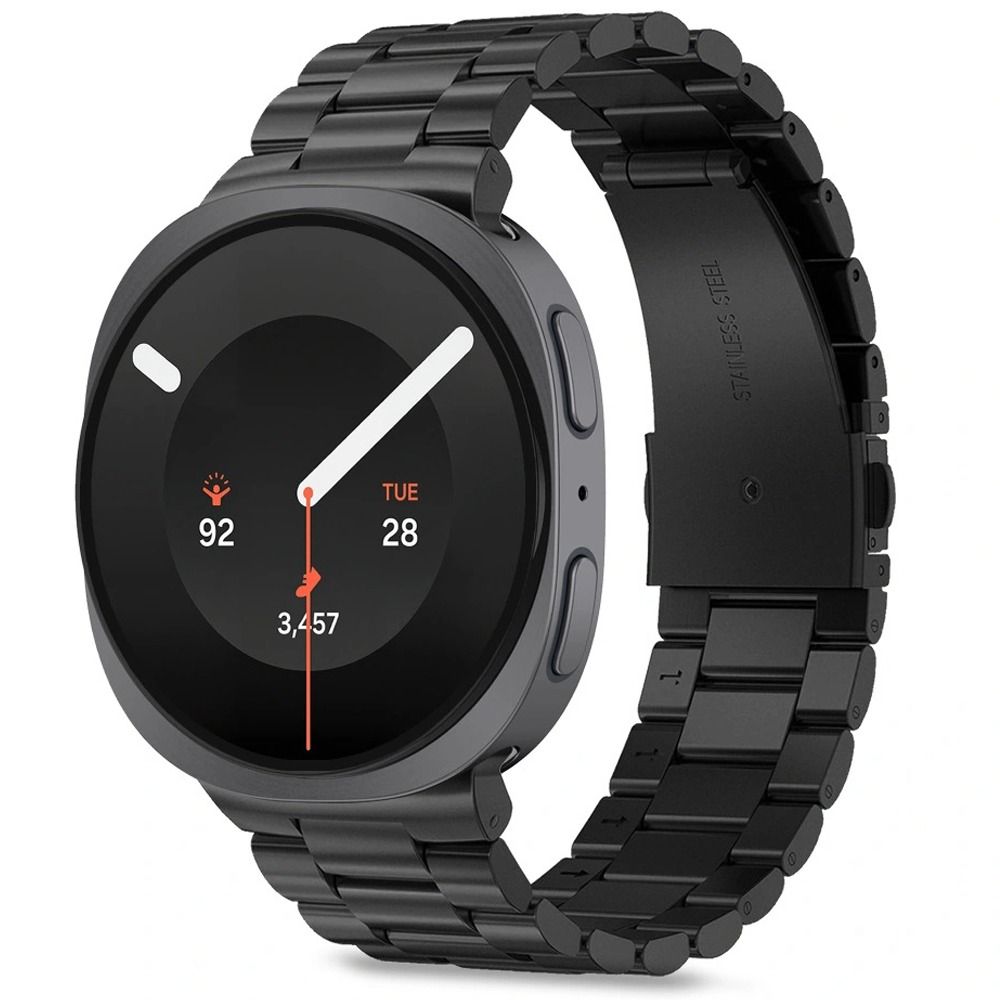 Product Image for Tech-Protect armband i rostfritt stål till Samsung Galaxy Watch 40–44–46 mm – Svart